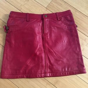 Thalia Sodi Leather Skirt